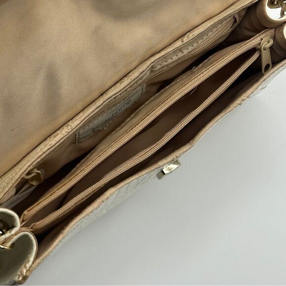 Liz Claiborne Faux Leather Crocodile Evening Bag Purse - Picture 12 of 16